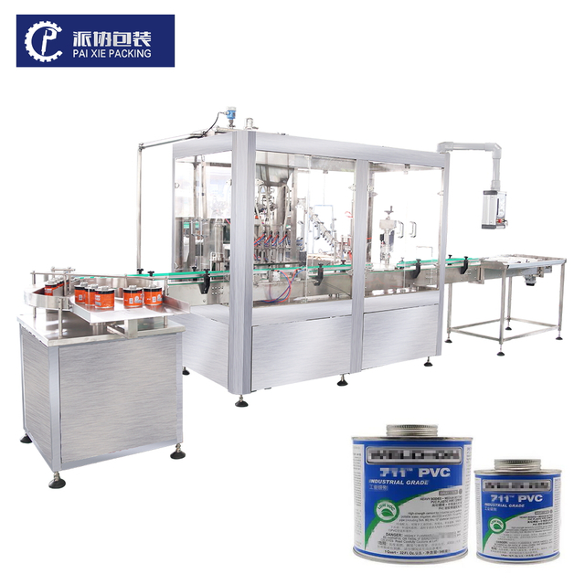 2023 Automatic Drum Bucket Kettle Pail Oil Bottle Straw Filling Machine Super Glue Gel Glue Filling Machine