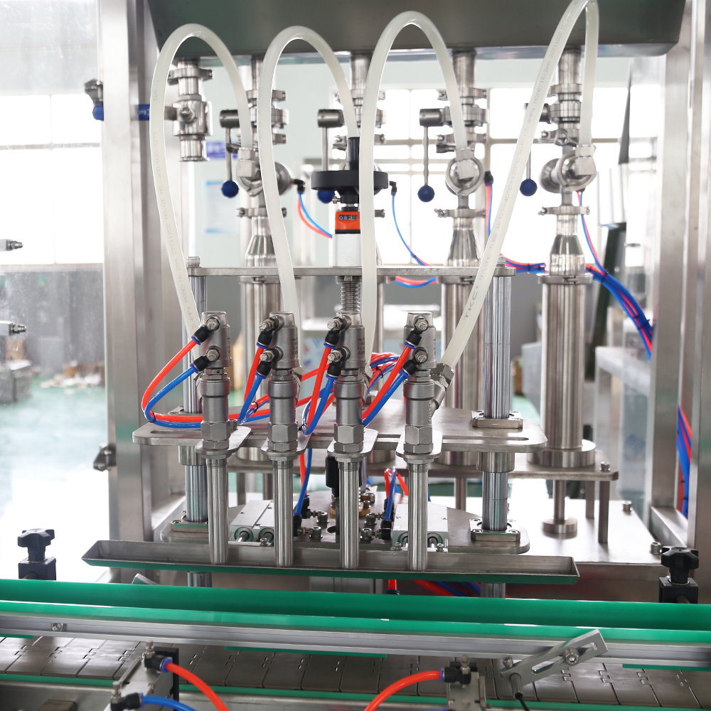 2023 Hot automatic PVC glue/adhesive filling and capping production line for industrial pipes