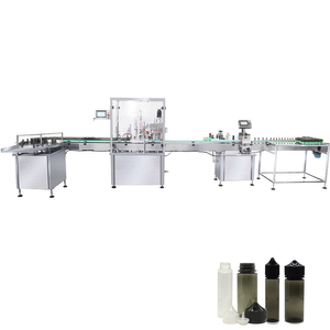 Full-Automatic medical liquid oil CBD vIal chubby gorilla bottle automatic filling machine