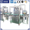 Automatic cosmetic paste paste cream cheese filling and sealing label packaging line