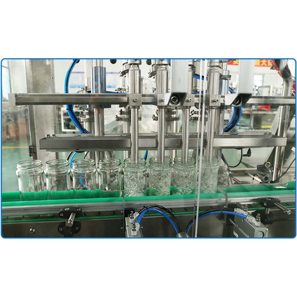 New Design Customized Automatic Glass PET Bottle Chilli Fish Sauce Jam Aottle Beverage Can Filling Machine