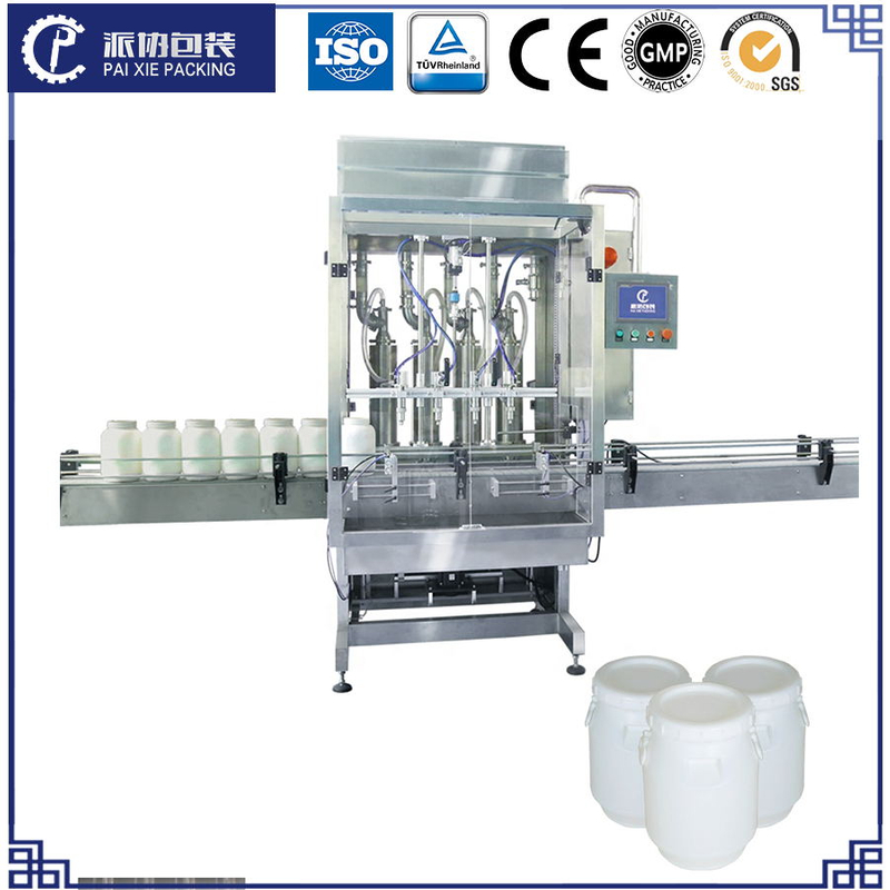 Tomato Sauce Jam Peanut Butter Filling Capping Washing Labeling Machine Line