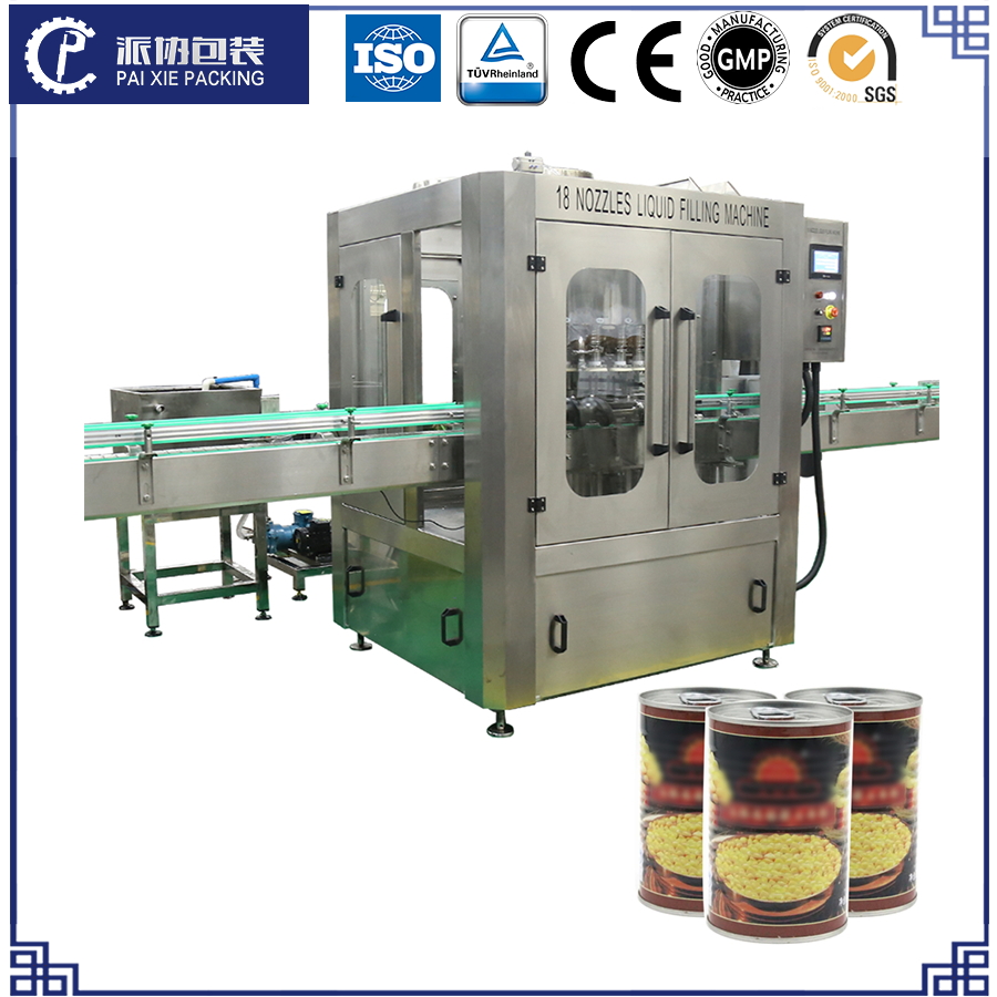 New Design Customized Automatic Glass PET Bottle Chilli Fish Sauce Jam Aottle Beverage Can Filling Machine